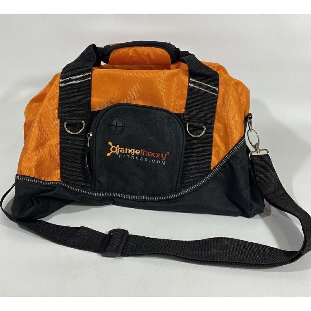 Orange Theory Gym Bag Duffel w/ adjustable handle 10 x 9 x 16”